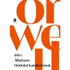 Európa Könyvkiadó 1984, Állatfarm, Hódolat Katalóniának (9789635043880) regény
