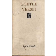 Európa Könyvkiadó Goethe versei  /Lyra Mundi/ antikvárium - használt könyv