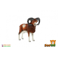 Európai muflon műanyag figura 8cm játékfigura