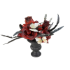 EuroPalms Halloween asztali dekoráció  rózsák  28cm