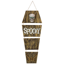 EuroPalms Halloween szellem koporsó  animált 150cm dekoráció