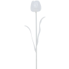 EuroPalms Kristály tulipán  átlátszó  művirág  61cm 12x 12cm
