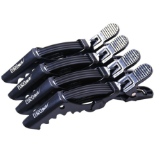 Eurostil Csipesz Krokodil-Fekete 11cm 4db/cs 03059 hajápoló eszköz