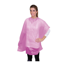 Eurostil eldobható festőkendő, pink, 30 db hajvágó kendő