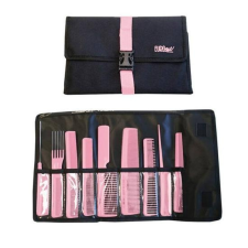  EuroStil Fésűszett Rózsaszín fodrászkellék