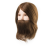 Eurostil szakállas babafej, 15-18 cm