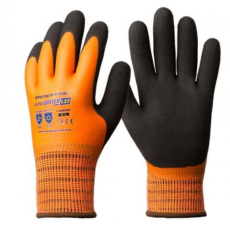 EUROTECHNIQUE EUROWINTER L22 kesztyű (narancs/szürke, 10)