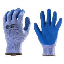 EUROTECHNIQUE SZERELŐKESZTYŰ VASTAG, KÉK LATEX CSB TENYÉRREL védőkesztyű