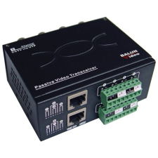 EuroVideo EVA-TTP408HD passzív csavart érpár átalakító TVI/AHD/CVI rendszerekhez, 8 csatornás, 1080p max 200 m biztonságtechnikai eszköz