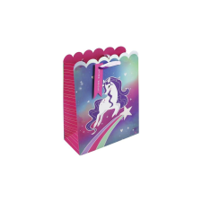 Eurowrap Ltd. Eurowrap ajándéktasak (21,5x25x10 cm) unikornis, pink-lila (5) ajándéktasak
