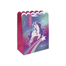 Eurowrap Ltd. Eurowrap ajándéktasak (26,5x33x14 cm) unikornis, pink-lila (5) ajándéktasak