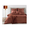  Eva Minge egyszínű mako-szatén ágyneműhuzat Marsala 160x200 cm - 70x80 cm 2db