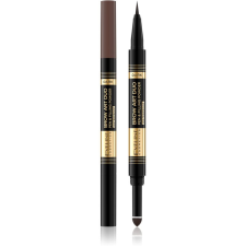 Eveline Cosmetics Brow Art Duo Kétoldalú szemöldök ceruza árnyalat Dark 8 g szemöldökceruza