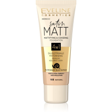 Eveline Cosmetics Satin Matt mattító alapozó csigakivonattal árnyalat 103 Natural 30 ml smink alapozó