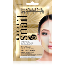 Eveline Royal Snail Intenzív revitalizáló arcmaszk 2x5ml csiganyállal arcpakolás, arcmaszk