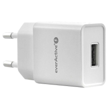 EverActive SC-100 Hálózati USB-töltő (5V / 1A) - Fehér (SC100) mobiltelefon kellék