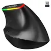 Everest SMW-618 RGB Wireless Egér - Fekete (PEREVESMW-618)