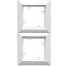 EverFlourish Hungary Kft. Kettes keret, fehér (Opal) villanyszerelés