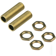 EverFlourish Hungary Kft. Közcsavar anyával M10x1 30mm, fém, bliszteres (2db) villanyszerelés