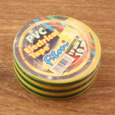 EverFlourish Hungary Kft. Szigetelőszalag, 19mm x 10m, zöld/sárga villanyszerelés