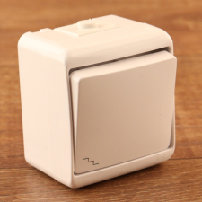 EverFlourish Hungary Kft. Váltókapcsoló, jelzőfényes, fehér villanyszerelés