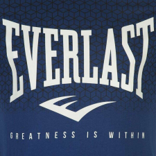 Everlast férfi póló, Greatness is within, hálós, kék-fehér férfi póló