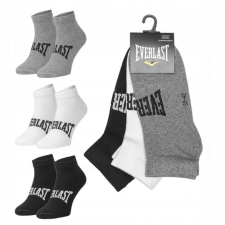 Everlast SKQ01-04 férfi zokni vegyes színek 3db férfi zokni