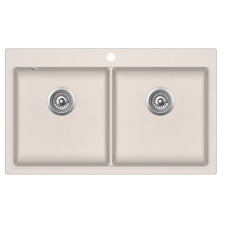 EVIDO 105543 Quadro 9 gránit mosogatótálca, bézs mosogatótálca