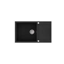 EVIDO Cubo XL 6S compact gránit mosogató, 860 x 500 mm, antracit mosogatótálca