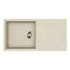 EVIDO Cubo XL 6S gránit mosogató, 1000 x 500 mm, bézs