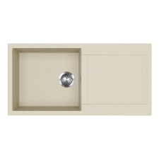 EVIDO Cubo XL 6S gránit mosogató, 1000 x 500 mm, bézs mosogatótálca
