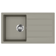 EVIDO Easy 45S gránit mosogató, 760 x 440 mm, platina mosogatótálca