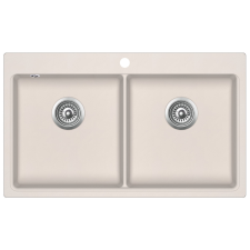  EVIDO Quadro 9 gránit mosogató, 860 x 510 mm, bézs mosogatótálca