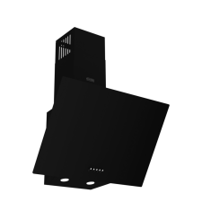  EVIDO SKY 60B design páraelszívó, 60 cm, fekete üveg páraelszívó