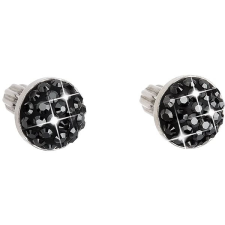 Evolution Group 31336.5 hematit Swarovski® kristály fülbevaló (ezüst 925/1000; 1 g) fülbevaló
