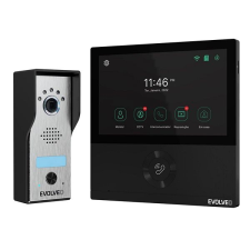 Evolveo DoorPhone AHD7, fekete monitor kaputelefon