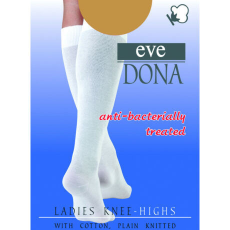 EVONA STELA antibakt. pamutos térdzokni, konyak, m:39-42, 1 pár