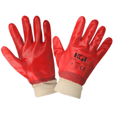 EVOTOOLS PVC Kesztyű Textil Mandzsettával 10"""
