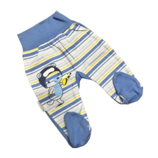 Ewa Pamut Pocaknadrág - Kék Pilóta Maci 68 babanadrág