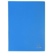 Exacompta Bemutatómappa, 30 zsebes, A4, EXACOMPTA  Opak , kék mappa