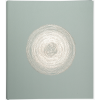 Exacompta fotóalbum (29x32cm, 60old, 300 fotó) pasztellzöld, arany mintás