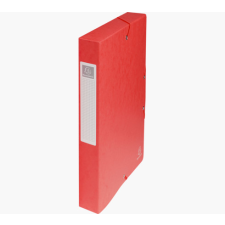 Exacompta füzetbox, A4, 40mm, 600g, piros füzetbox