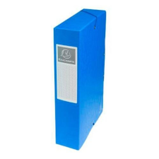 Exacompta Füzetbox karton Exacompta A/4 60 mm gerinccel prespán kék füzetbox