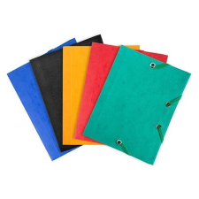 Exacompta Gumis mappa karton Exacompta 12x16 cm vegyes színek displayben (25 db/display) mappa