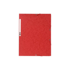 Exacompta Gumis mappa karton Exacompta prespán A/4 piros mappa