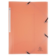 Exacompta Gumis mappa, PP, A4, EXACOMPTA &quot;Chromaline Pastel&quot;, korall mappa