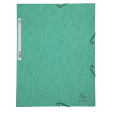 Exacompta Gumis mappa, prespán, A4, EXACOMPTA, zöld mappa