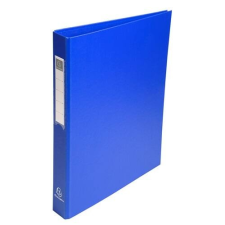 Exacompta Gyűrűs könyv Exacompta A/4 4 gyűrűs 40 mm gerinccel PP kék gyűrűskönyv