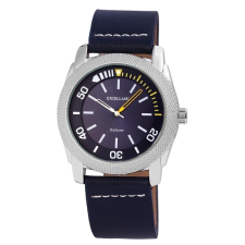  Excellanc férfi karóra, kék műbőr szíjjal karóra
