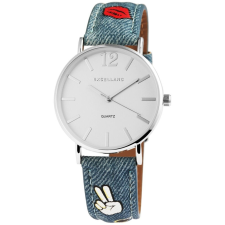 Excellanc márkájú műbőr szíjas óra, csajos mintákkal (36 mm) karóra